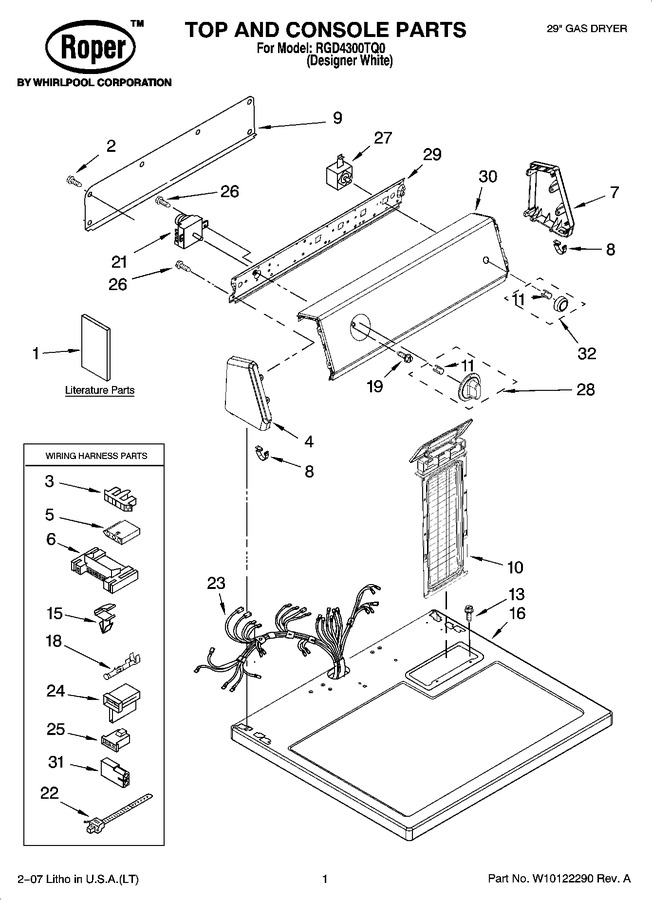 Diagram for RGD4300TQ0