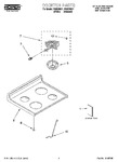 Diagram for 01 - Cooktop Parts