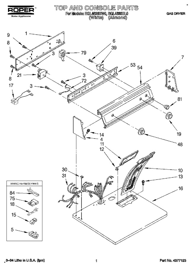 Diagram for RGL4636BL0