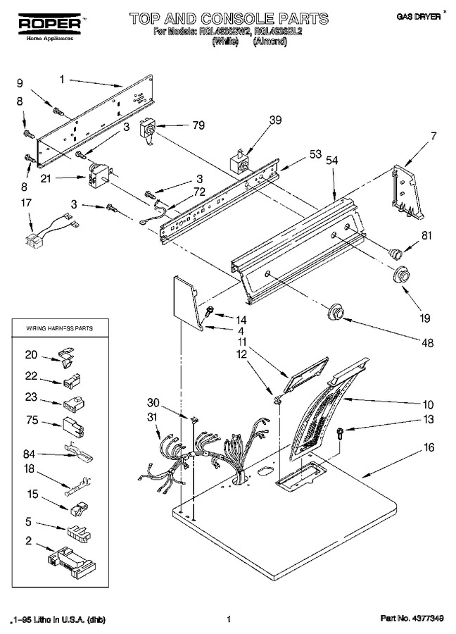 Diagram for RGL4636BW2