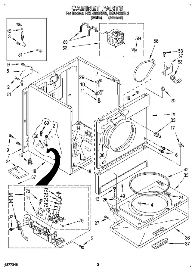 Diagram for RGL4636BW2