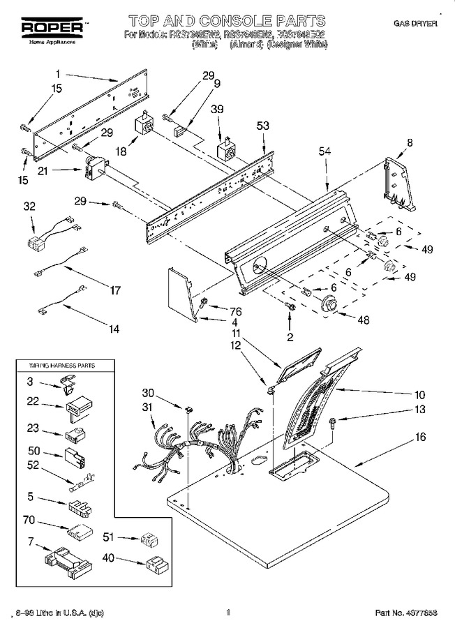 Diagram for RGS7648EW2