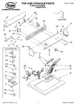 Diagram for 01 - Top And Console, Literature