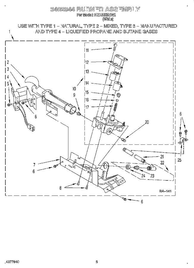 Diagram for RGX4625EW2