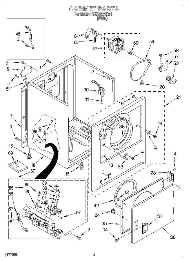 Diagram for RGX4625EW3