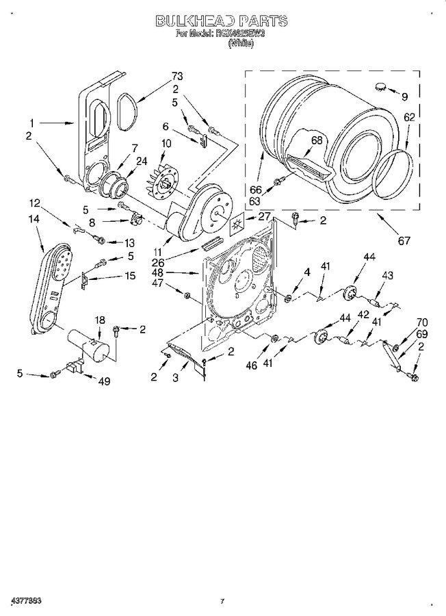 Diagram for RGX4625EW3