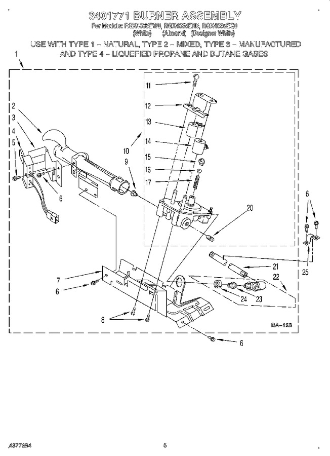 Diagram for RGX4635EW0