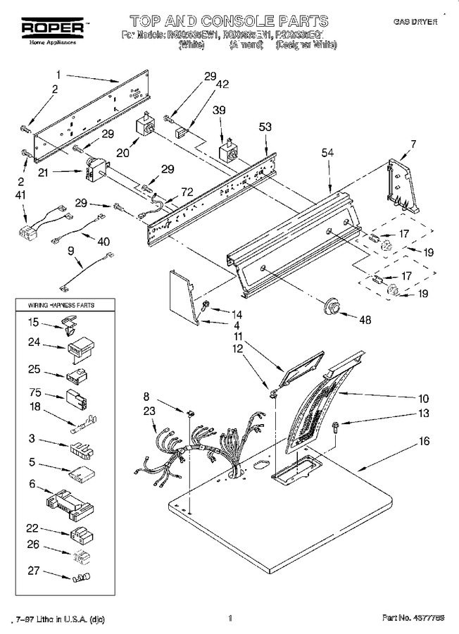 Diagram for RGX5635EN1