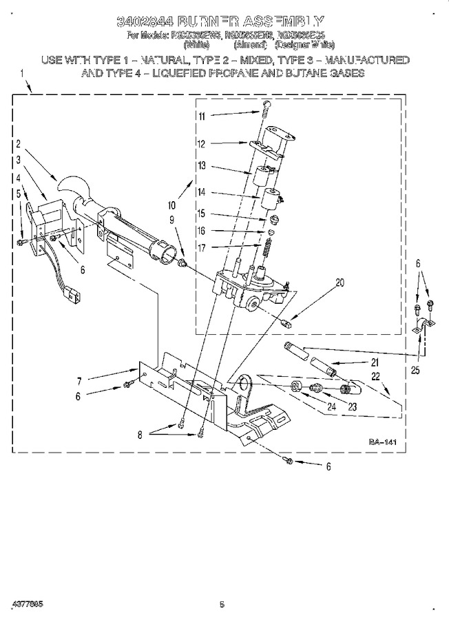 Diagram for RGX5635EW3