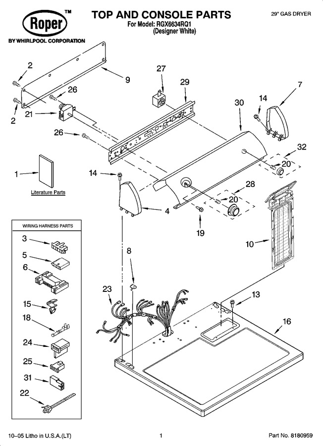 Diagram for RGX6634RQ1