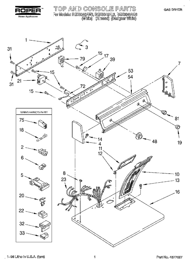 Diagram for RGX6646AL3