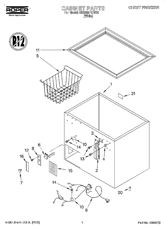 Diagram for RH0588REW01