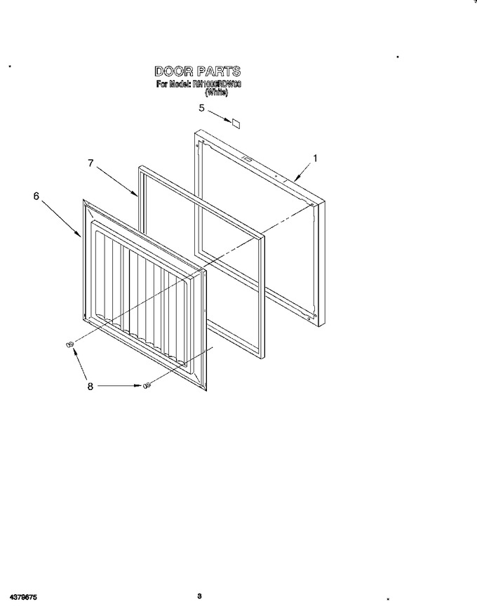 Diagram for RH1000RDW00