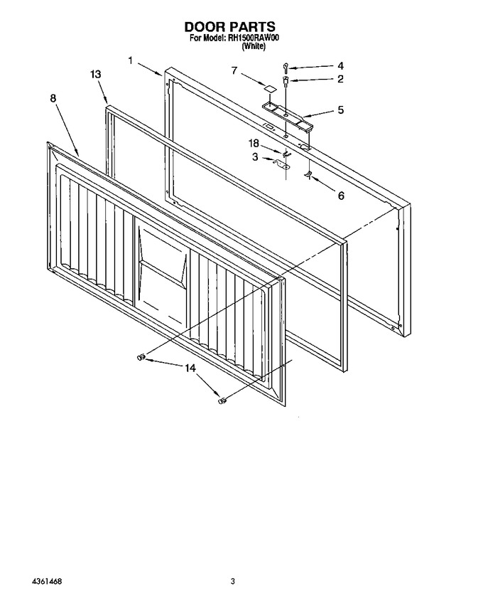 Diagram for RH1500RAW00