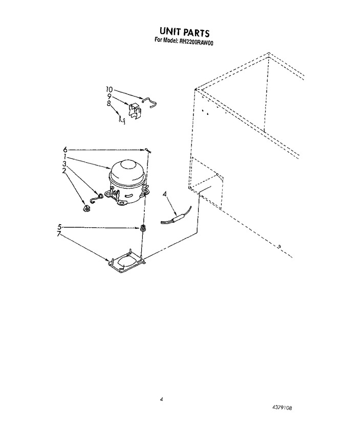 Diagram for RH2200RAW00