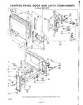 Diagram for 05 - Control Panel, Door And Latch