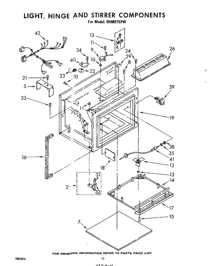 Diagram for RHM975PW