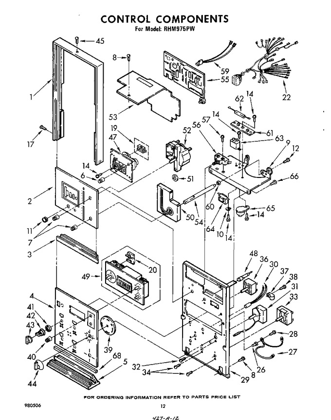 Diagram for RHM975PW