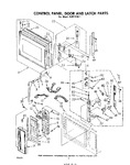 Diagram for 02 - Control Panel, Door And Latch