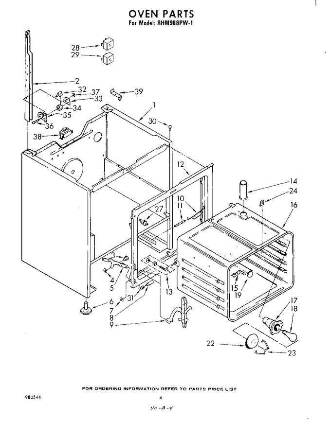 Diagram for RHM988PW1