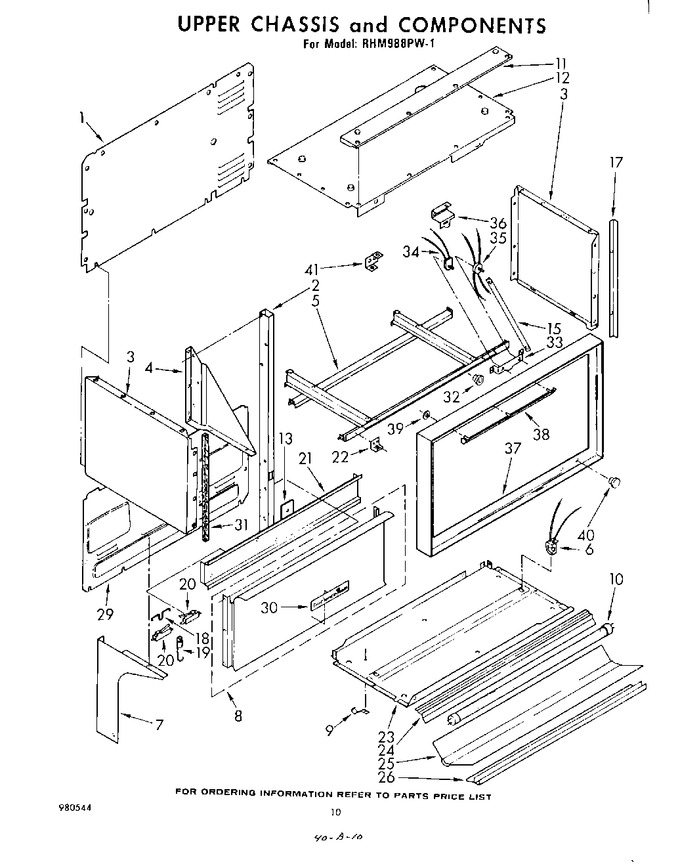 Diagram for RHM988PW1