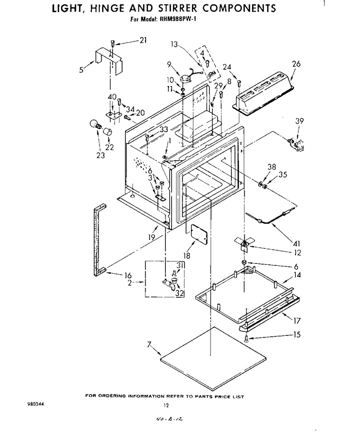 Diagram for RHM988PW1