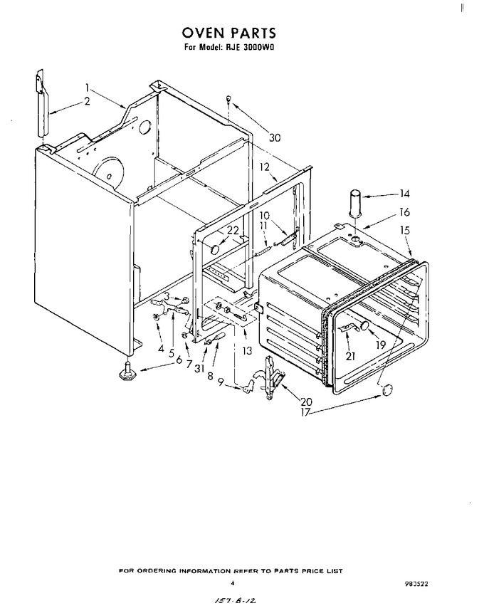 Diagram for RJE3000W0