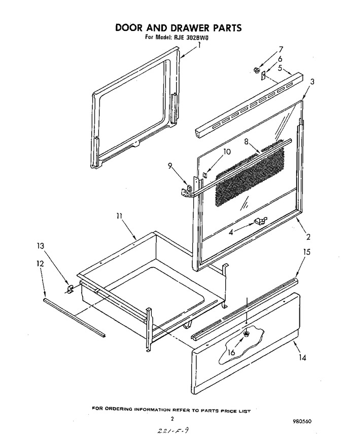 Diagram for RJE302BW0