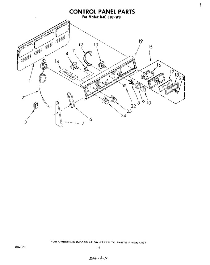 Diagram for RJE310PW0