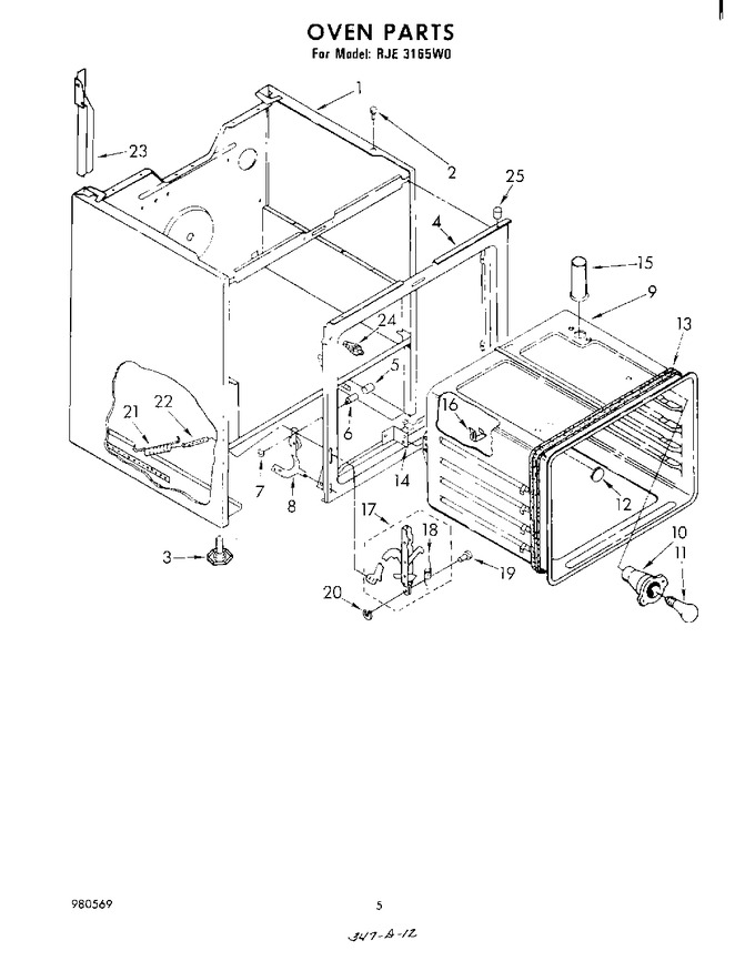 Diagram for RJE3165W0