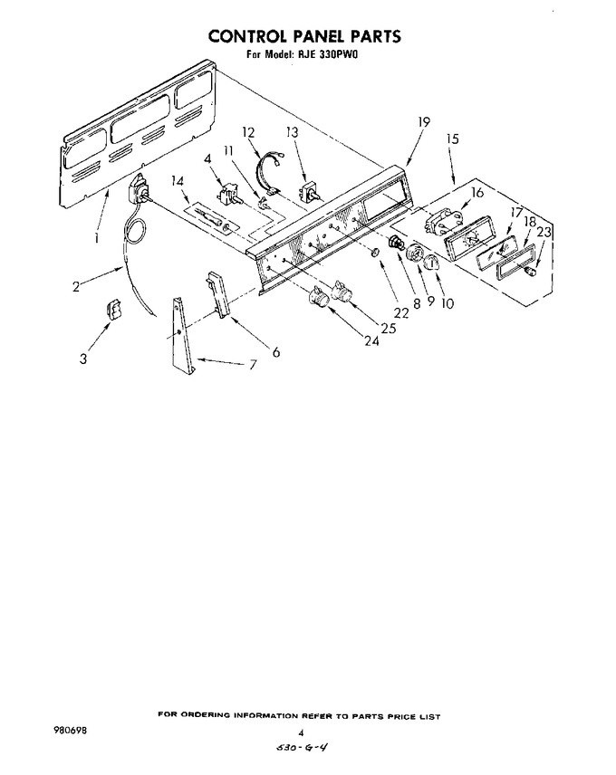 Diagram for RJE330PW0