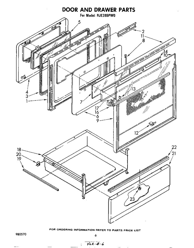 Diagram for RJE395PW0