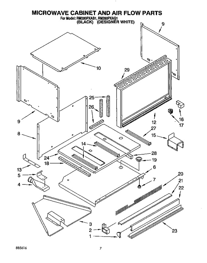 Diagram for RM280PXAQ1