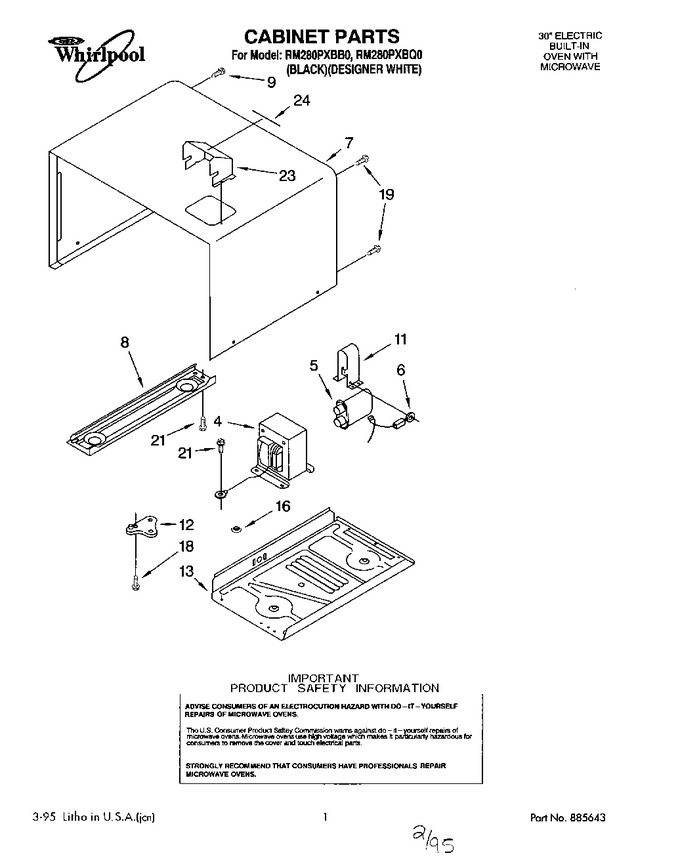 Diagram for RM280PXBB0