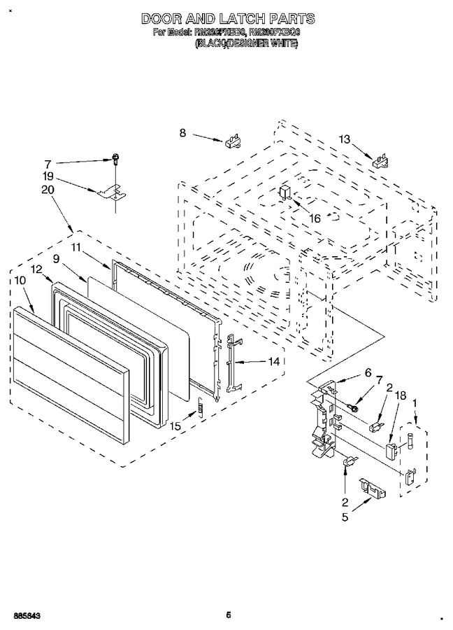 Diagram for RM280PXBB0