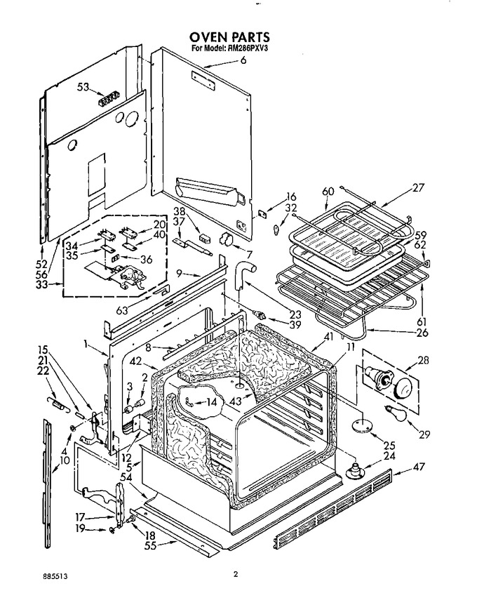 Diagram for RM286PXV3