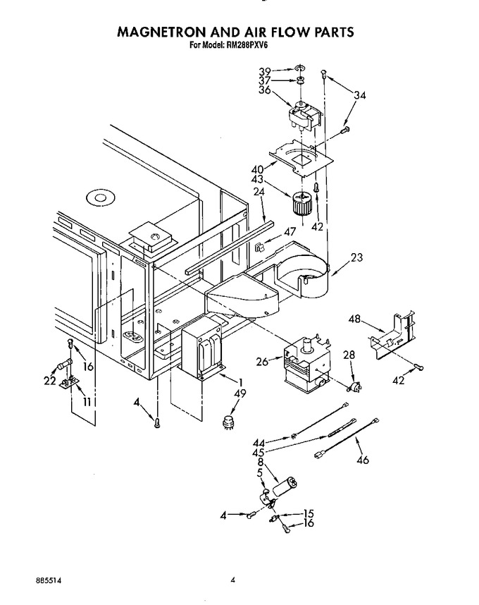 Diagram for RM288PXV6