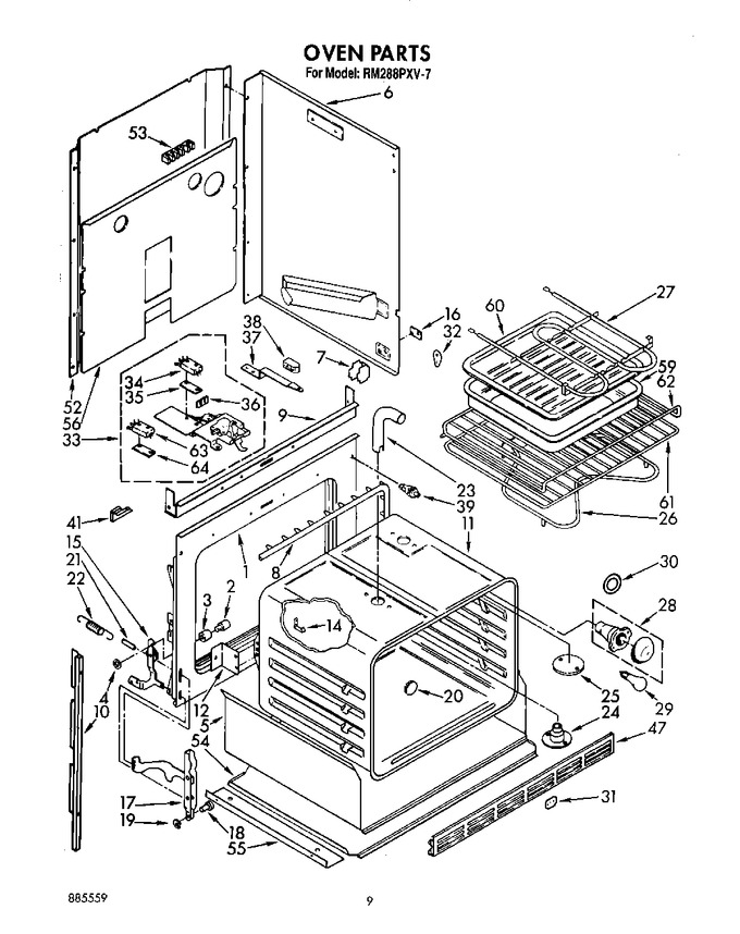 Diagram for RM288PXV7