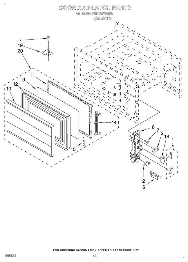 Diagram for RM765PXAB0