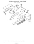 Diagram for 02 - Control Panel And Latch