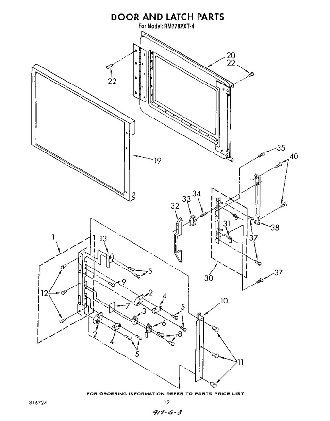 Diagram for RM778PXT4