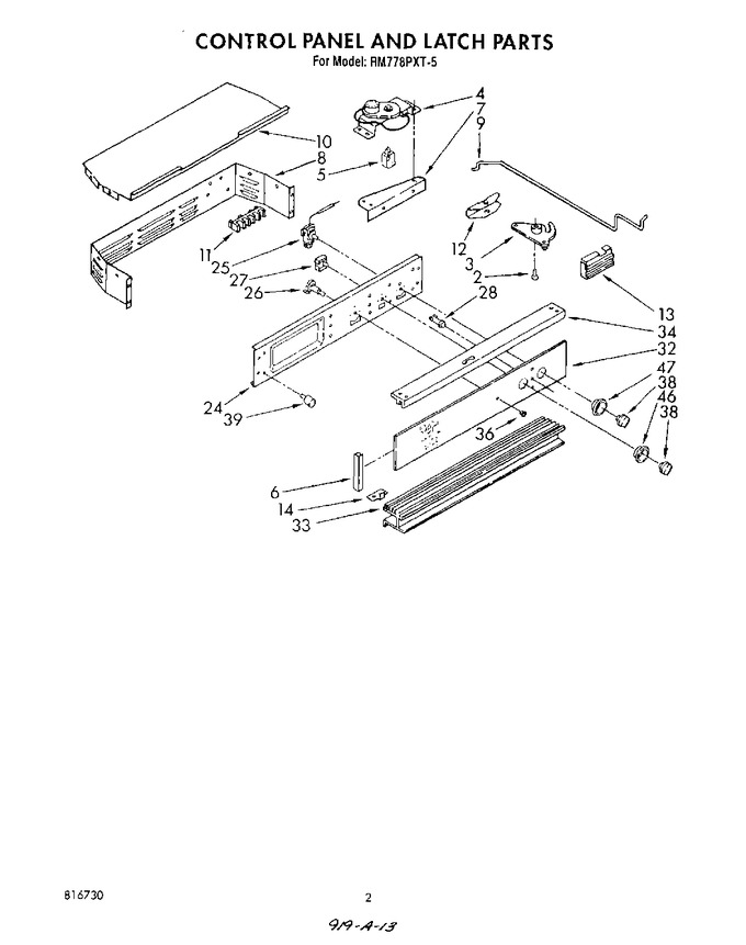 Diagram for RM778PXT5