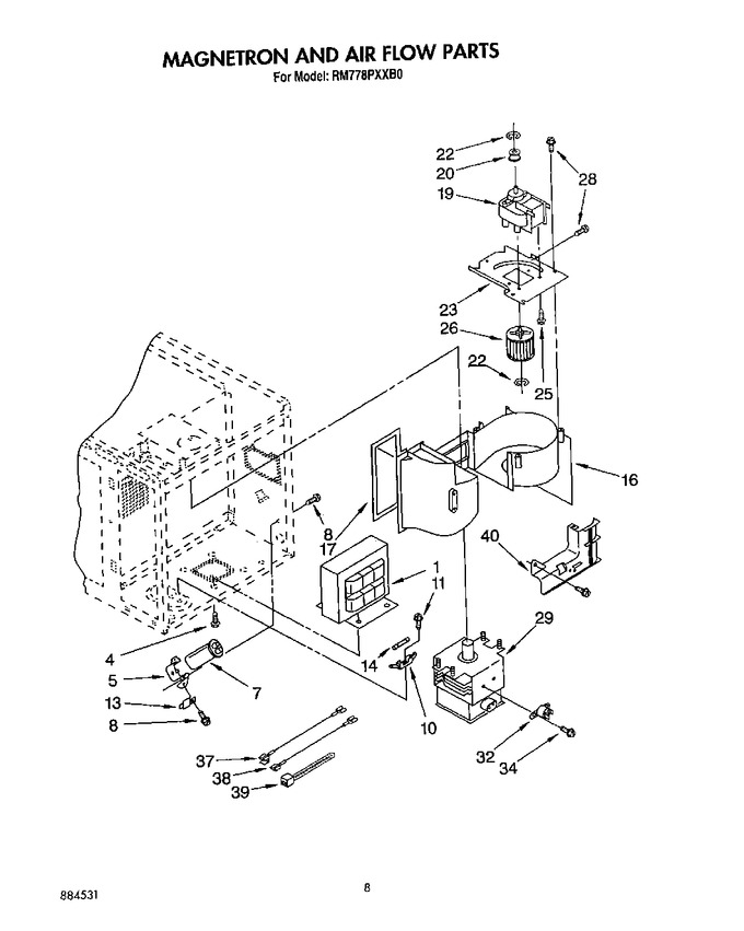 Diagram for RM778PXXB0