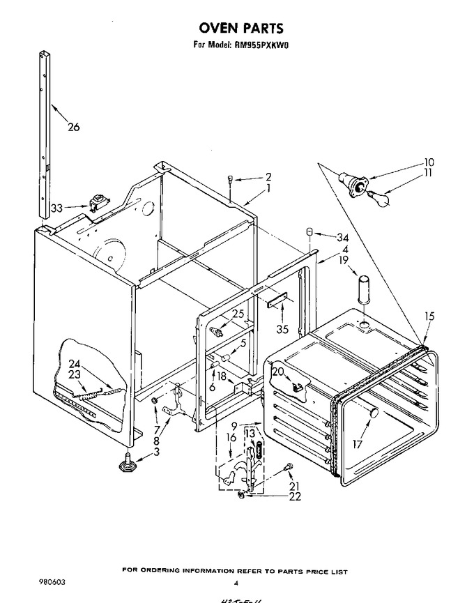 Diagram for RM955PXKW0