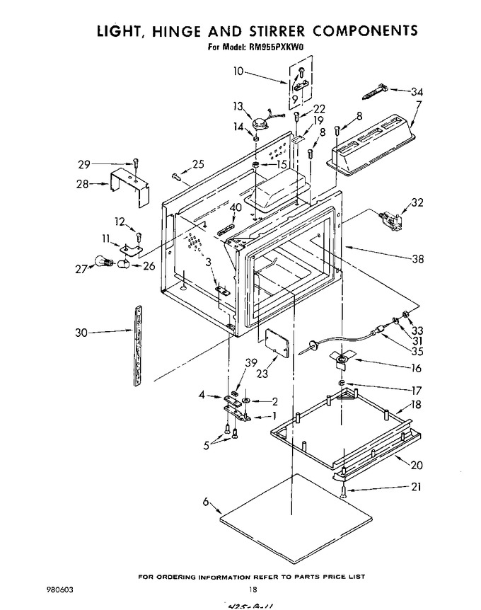 Diagram for RM955PXKW0