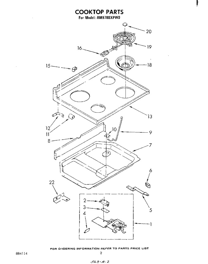 Diagram for RM978BXPW0