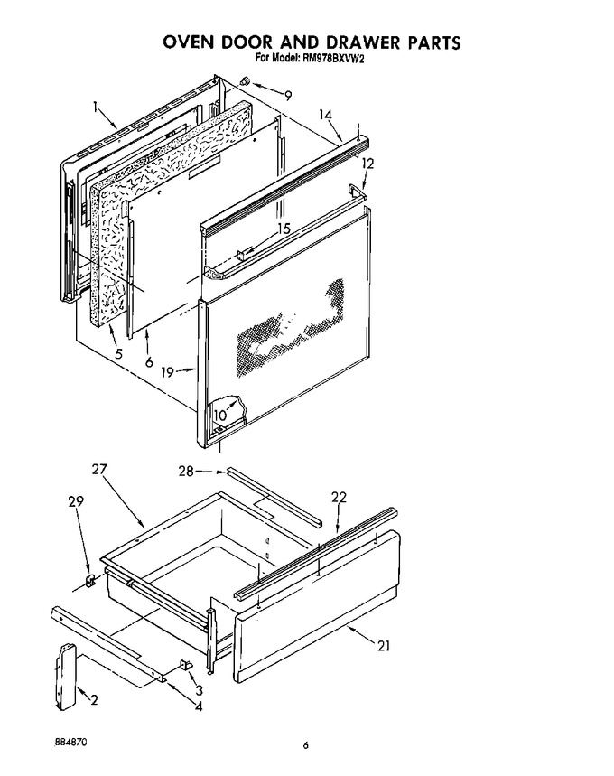 Diagram for RM978BXVW2