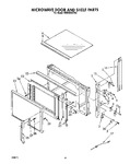 Diagram for 06 - Microwave Door And Shelf, Lit/optional