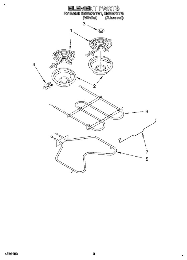 Diagram for RM980PXYW1