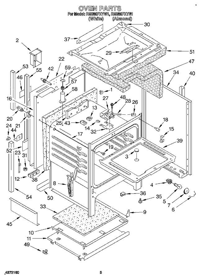 Diagram for RM980PXYW1